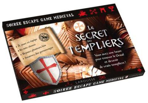 Livre - Escape Game - Secret Des Templiers